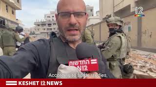 A glimpse into the terror tunnels under Gaza’s Shifa Hospital  Keshet 12 News [upl. by Purity]