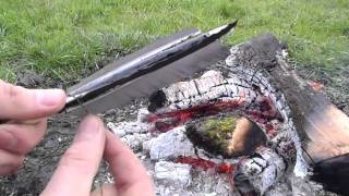 Otzi the iceman arrow part 2 how to make 5000 year old primitive archery hunting arrows [upl. by Noeled]