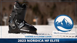 2023 Nordica HF Elite Ski Boots Short Review with SkiEssentialscom [upl. by Zimmer544]