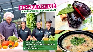 Rączka gotuje żurek wiślański i gołąbki z czerwonej kapusty z gęsiną na sosie kurkowym [upl. by Cogen]