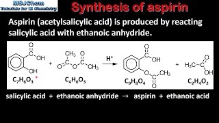 D2 Synthesis of aspirin SL [upl. by Huppert]