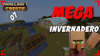 Mega invernadero Minecraft 7 Create mod [upl. by Sessilu]