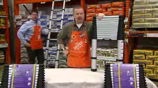 TASC Telescopic Ladder for Pros  The Home Depot [upl. by Attevaj182]