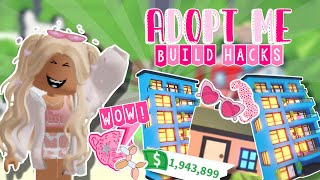 Adopt me BUILD HACKS  Tips and Tricks ✨ [upl. by Heidy474]