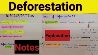 what is deforestation and its causes  deforestation causes and effects  deforestation  Ecosystem [upl. by Trant]