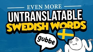 8 Untranslatable Swedish Words [upl. by Arlette]