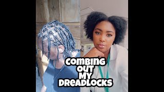 How to unlock dreadlocks yourself Zambian youtuber  Is it worth it [upl. by Alian795]