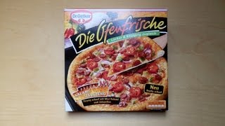 Pizza Salami JalapenĂąo Dr Oetker Ofenfrische [upl. by Sorgalim]