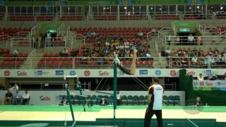 GRIESSER Leah GER  2016 Olympic Test Event Rio BRA  Qualifications Uneven Bars [upl. by Gonroff903]