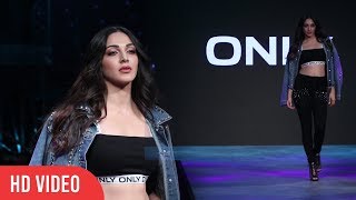 Kiara Advani Walks The Ramp For ONLY  High Street Fashion Show [upl. by Oam]