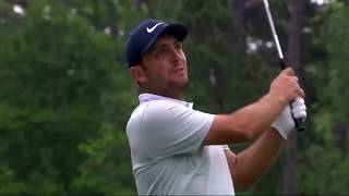 Francesco Molinari goes in the water on the 12th hole [upl. by Aleta]