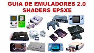 GUIA DE EMULADORES 20 PSX  SHADERS EN EPSXE [upl. by Nennek]