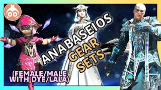 FFXIV  ALL Anabaseios Gear Sets  64 [upl. by Garibald]