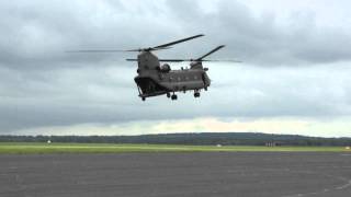 Chinook rolling display at RAF Odiham June 2012 [upl. by Asyle237]