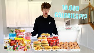 10000 CALORIES IN 24 HOURS CHALLENGE [upl. by Anire]