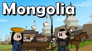 The Largest Empire  The Animated History of Mongolia [upl. by Llerud747]