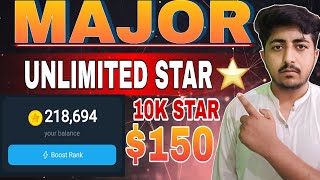 Claim Unlimited Major Star  Major Bot Withdraw  Major telegram bot  major Bot telegram [upl. by Nayhr549]