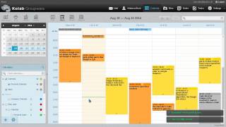 Calendaring in the Kolab Web Client [upl. by Sumer]