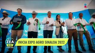 Inauguran la Expo Agro Sinaloa 2022  Noticias con Francisco Zea [upl. by Ahtabbat]