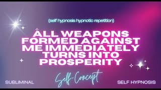 quotProsperity Shield Negative Energy Transforms into Wealthquot  Self Hypnosis Hypnotic Repetition [upl. by Acceb]