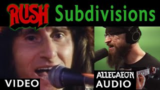 Allegaeon  Subdivisions w Original Rush Music Video [upl. by Seerdi897]