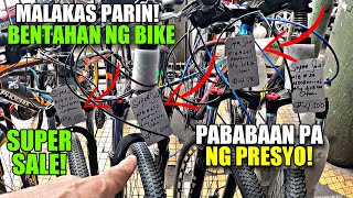 MALAKAS ANG MURANG BENTAHAN NG BIKE SA QUIAPO NGAYON ALAMIN PINAKAMABABANG PRESYO SA MGA BIKE SHOP [upl. by Ynnahc]