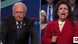 Saturday Night Live Larry David and Julia Louis Dreyfus  BIG BANKS [upl. by Sybil704]