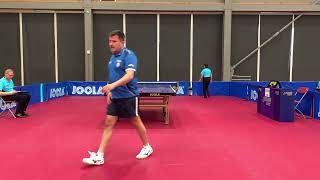 Table Tennis Aleksandar Karakasevic vs Vildan Gadiev [upl. by Nidia]