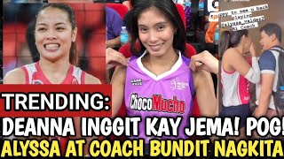 ALYSSA VALDEZ AT COACH BUNDIT NAGKITA UKIT JEMA GALANZA LALONG GUMALING pvl2023 creamline [upl. by Hayidan]