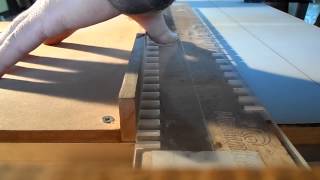 Dremel fret slotting jig [upl. by Lenwood690]