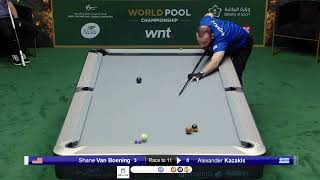 AN UNEXPECTED MISCUE billiards 9ball 9ballpool worldpoolchampionship svb [upl. by Oner]