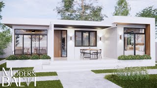 Simple and Elegant Modern Bungalow House Design  3Bedroom [upl. by Boone]