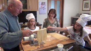 HomeMade Pasta Tagliatelle [upl. by Haymo]