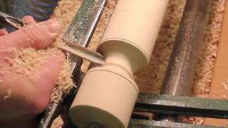 Intro to Coves and Beads Woodturning for Beginners [upl. by Soigroeg150]