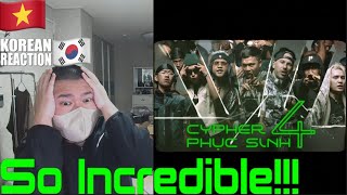 🇻🇳🇰🇷🔥Korean Hiphop Junkie react to Phục Sinh Cypher PT4 VNENG SUB [upl. by Ahsita136]