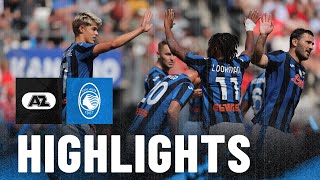 Amichevole AZ AlkmaarAtalanta 22 gli highlights [upl. by Liddie593]