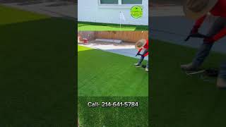 🌿 How to Install Artificial Grass  StepbyStep Guide Artificial Grass installation ⛳ [upl. by Hendrika867]