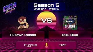 Div 1 HTown Rebels vs PSU Blue  CCA League S5 W2 [upl. by Mellitz]