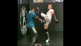 Francis Ngannou sparring Ciryl Gane [upl. by Edin703]