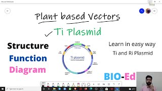 What is Ti Plasmid  Learn fast  RDNA Technology [upl. by Marron368]