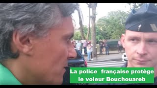 Anticorruption activist Rachid Nekkaz amid 200 French police protecting corrupt Algerian Minister [upl. by Desma761]