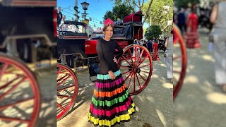 Así han lucido las celebrities los primeros looks de flamenca de la Feria de Abril [upl. by Dey]