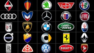 ALL EUROPEAN CAR BRANDS [upl. by Erdnassac966]