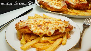 MILANESA DE POLLO A LA NAPOLITANA [upl. by Angelina145]