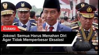 Jokowi Dorong Penyelesaian Konflik Timur Tengah Melalui Jalur Perundingan [upl. by Erbe641]