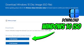 How to Download Windows 10 ISO from Microsoft Website in 2024 FREE amp EASY [upl. by Aninahs107]