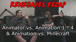 Renegades Recap  Animator vs Animation 1  4 amp Animation vs Minecraft [upl. by Atsed920]