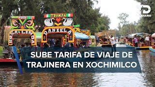 Cuánto cuesta el paseo en trajinera de Xochimilco 2024 [upl. by Wolk577]