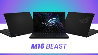 ASUS ROG ZEPHYRUS M16 2023 RUNS EVERYTHING LIKE A DREAM [upl. by Adonis749]