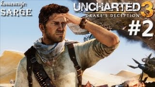 Zagrajmy w Uncharted 3 Oszustwo Drakea odc 2  Kłopoty młodego Nathana [upl. by Llemej]